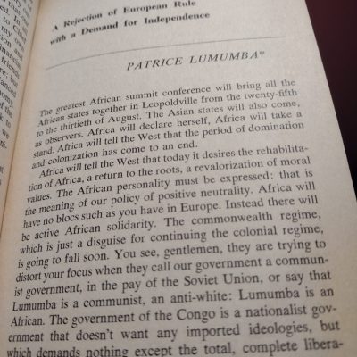 Patrice Lumumba et l’esprit de système panafricain